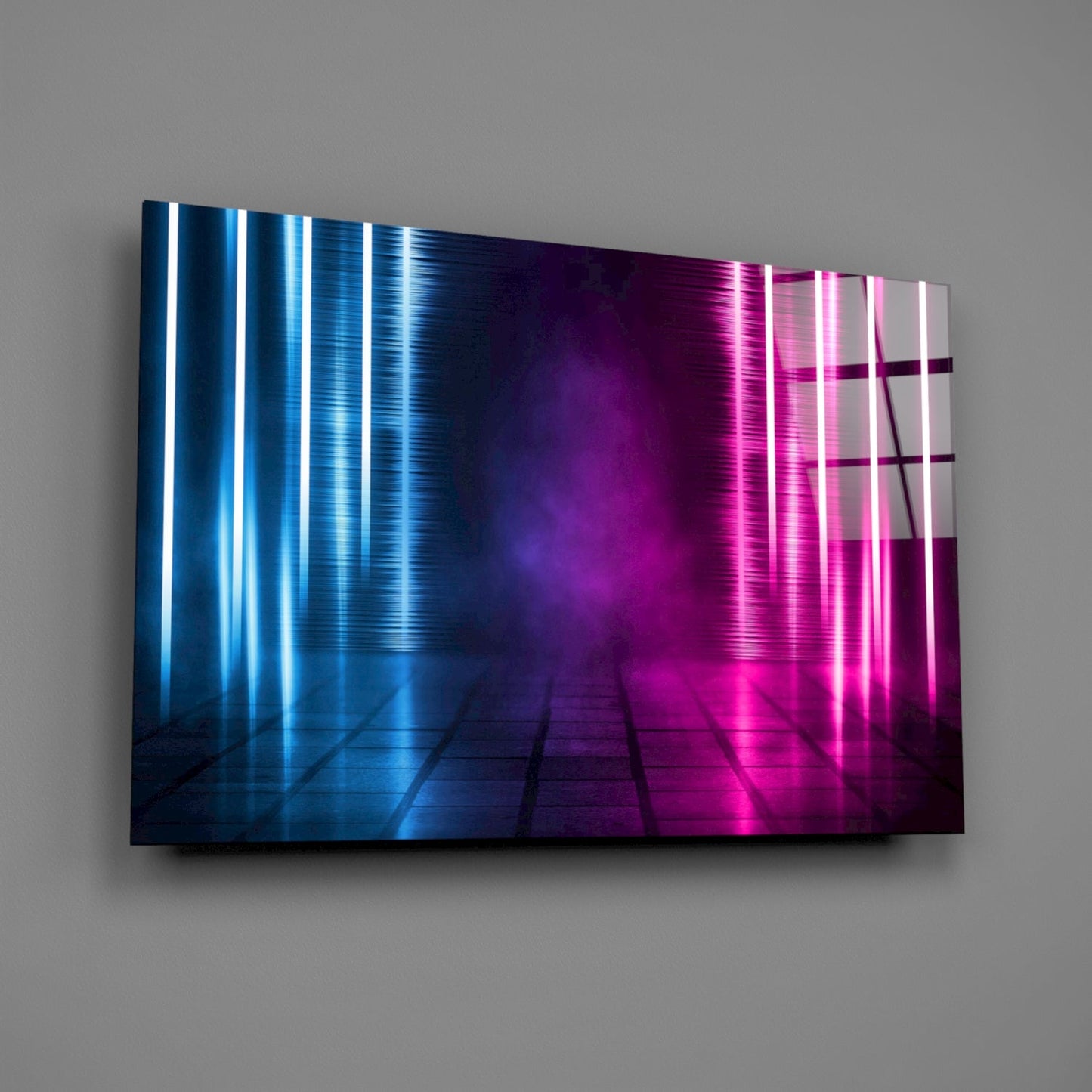Abstract Art Glass Wall Art