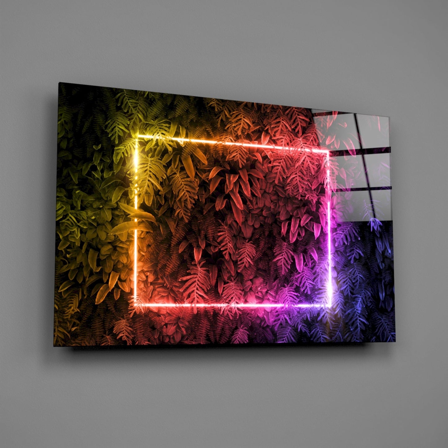 Abstract Art Glass Wall Art