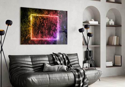 Abstract Art Glass Wall Art