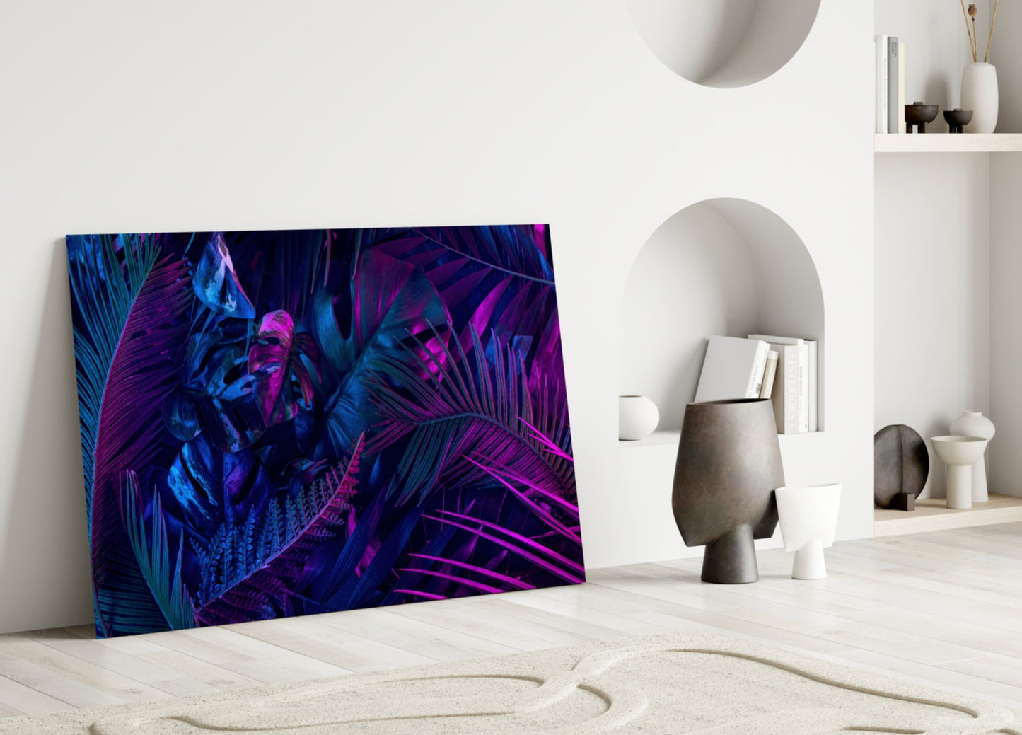 Abstract Art Glass Wall Art